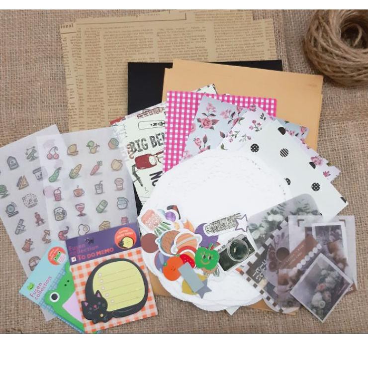 

Ready MME7S 80 PCS BUJO KIT / JURNAL KIT AESTHETIC MURAH 64 Pasti Murah