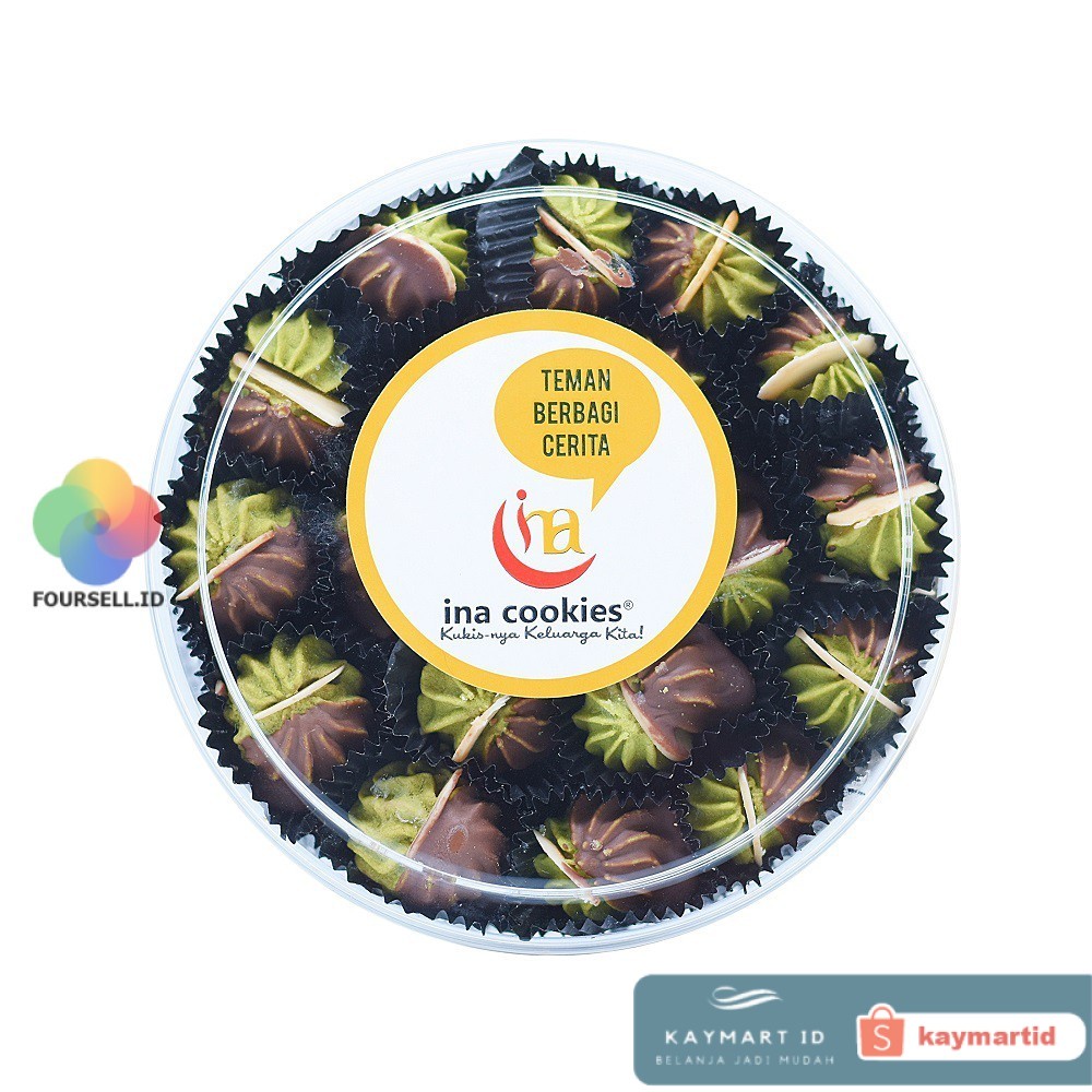

Ina Cookies - Almond Green Tea Reguler Ina Cookies Kue Kering Oleh Oleh Bandung