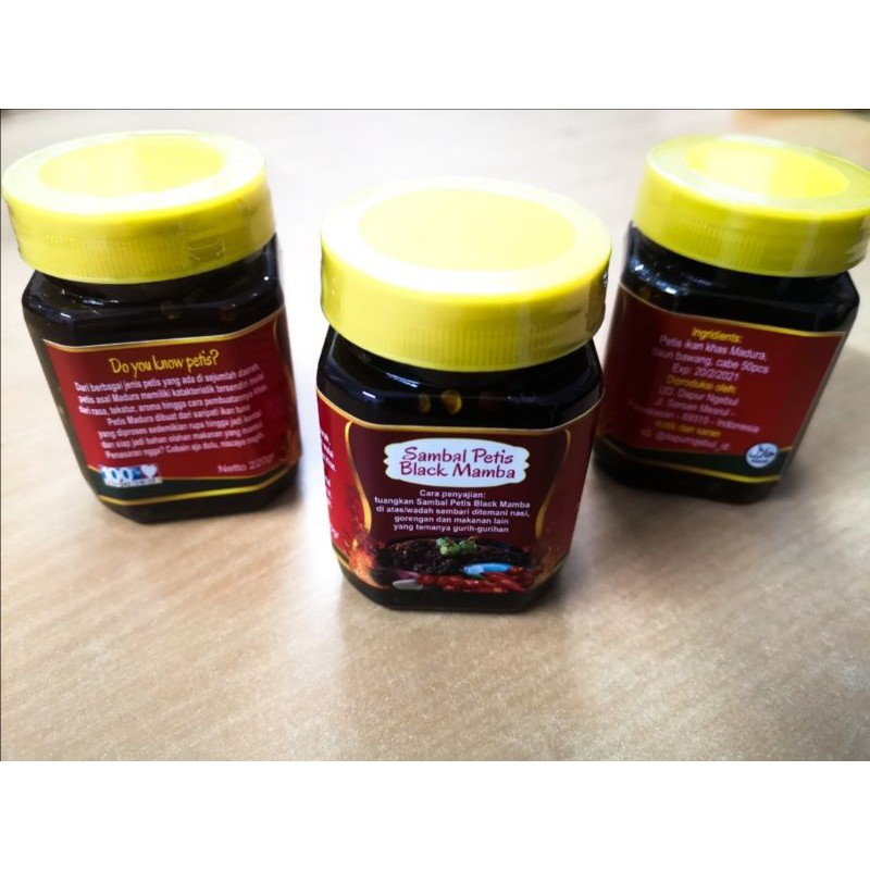 

Sambal Petis Black Mamba