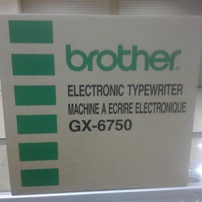 

Mesin Ketik Listrik BROTHER GX6750 - Electronic Typewriter GX-6750