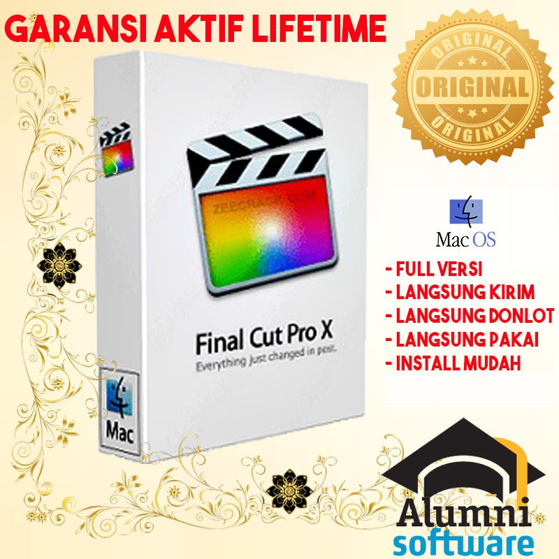[FULL VERSION] Final Cut Pro X 2018 V10 Mac - GARANSI AKTIVASI
