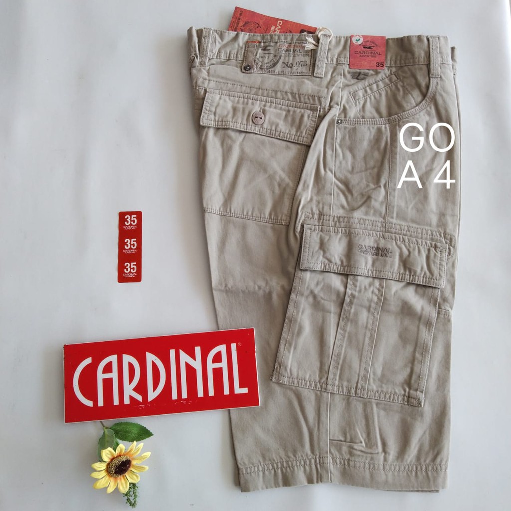 gof 35-KPL CARDINAL KEMPOL CASUAL Celana Pendek Celana Kempol Pria