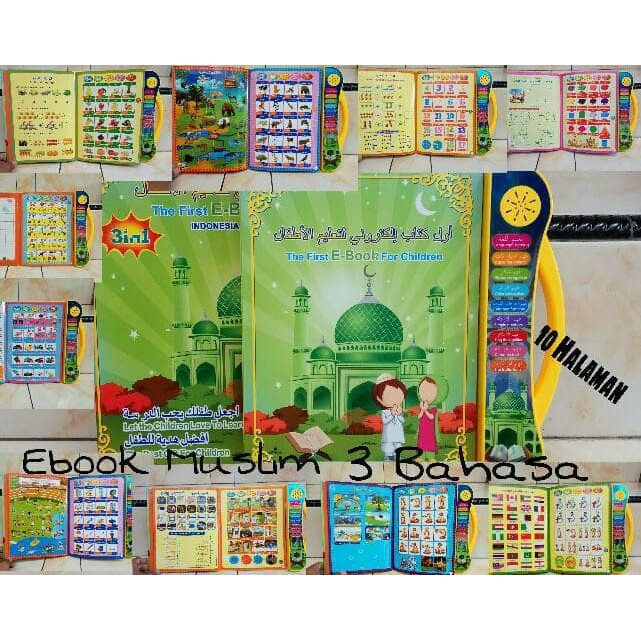 E-Book Anak Muslim 3 Bahasa FREE BATRAI Mainan Edukasi Anak Anak-2