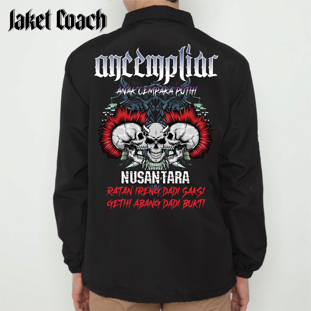 JAKET COACH CEMPAKA PUTIH | JAKET COACH ANCEMP LIAR | JAKET COACH PSCP KEREN