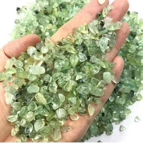 Green Prehnite Natural Stone