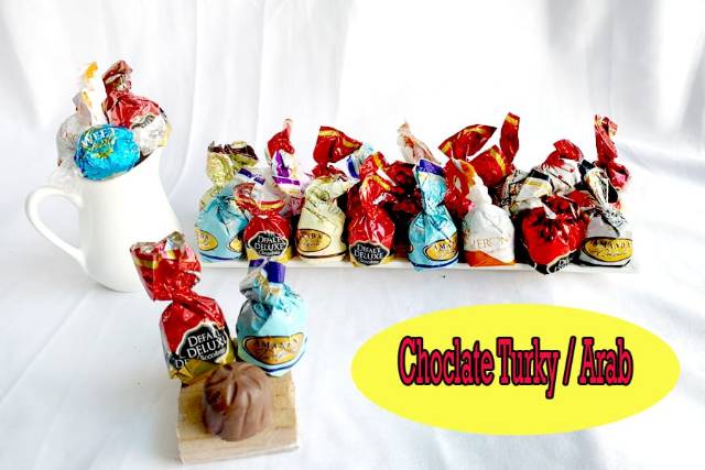 Cokelat Turkey/ coklat Arab Mix 2kg / coklat truffle / coklat deluxe / oleh oleh haji dan umroh