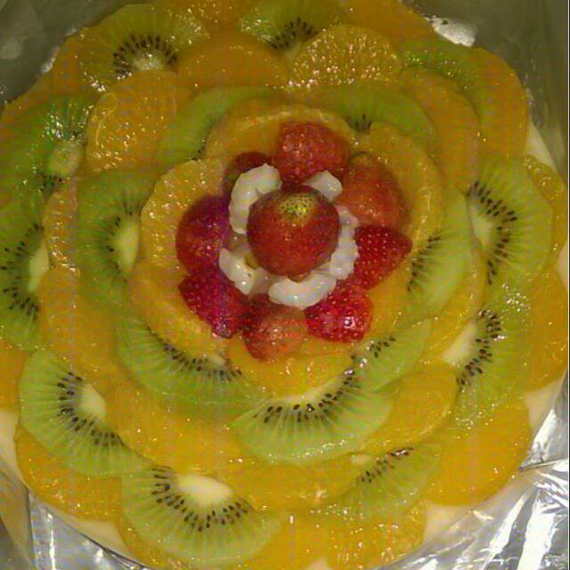 

Puding tart buah