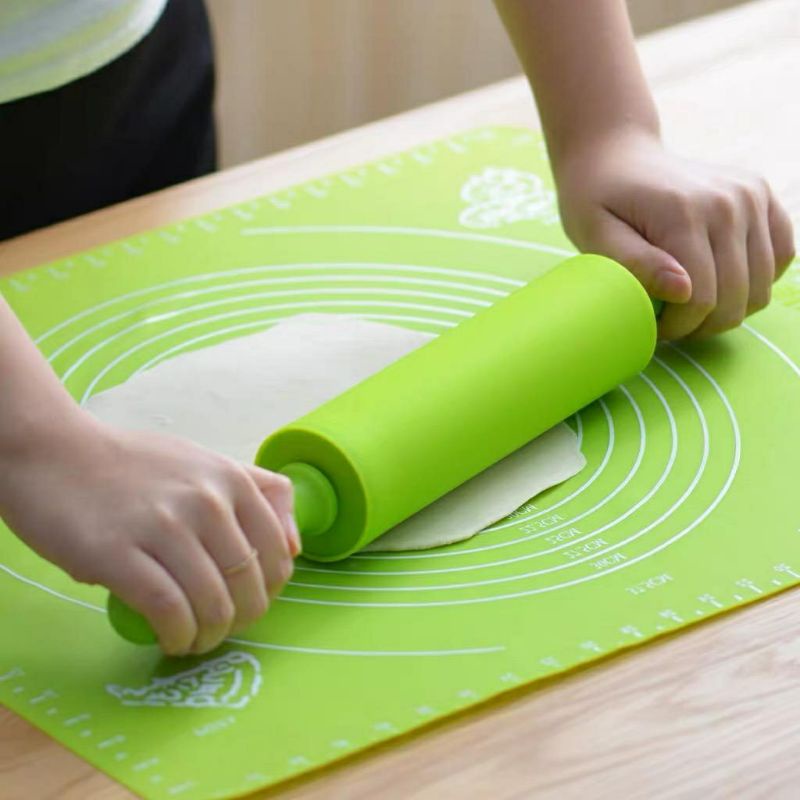 ~ PIYOSHI08 ~ Rolling Pin Silicone Mini 23cm Penggilas Adonan Mini PD101