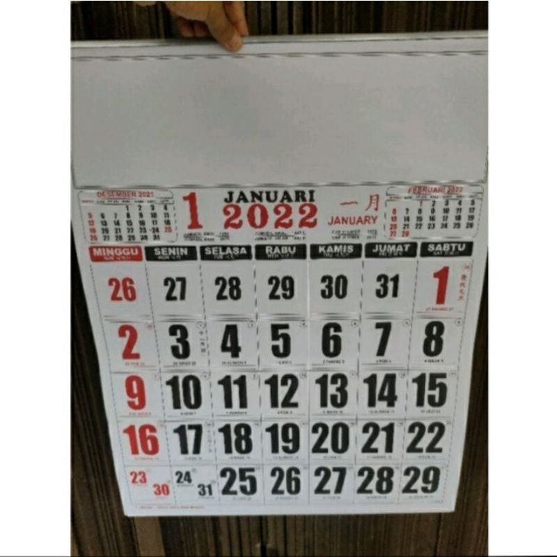 

kalender dinding jumbo tahun 2022