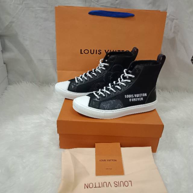 SEPATU LV MIRROR BOOTS SNEAKER PRIA BOOTS