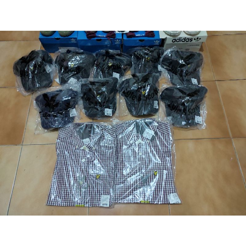 lyle and scott gingham (request)