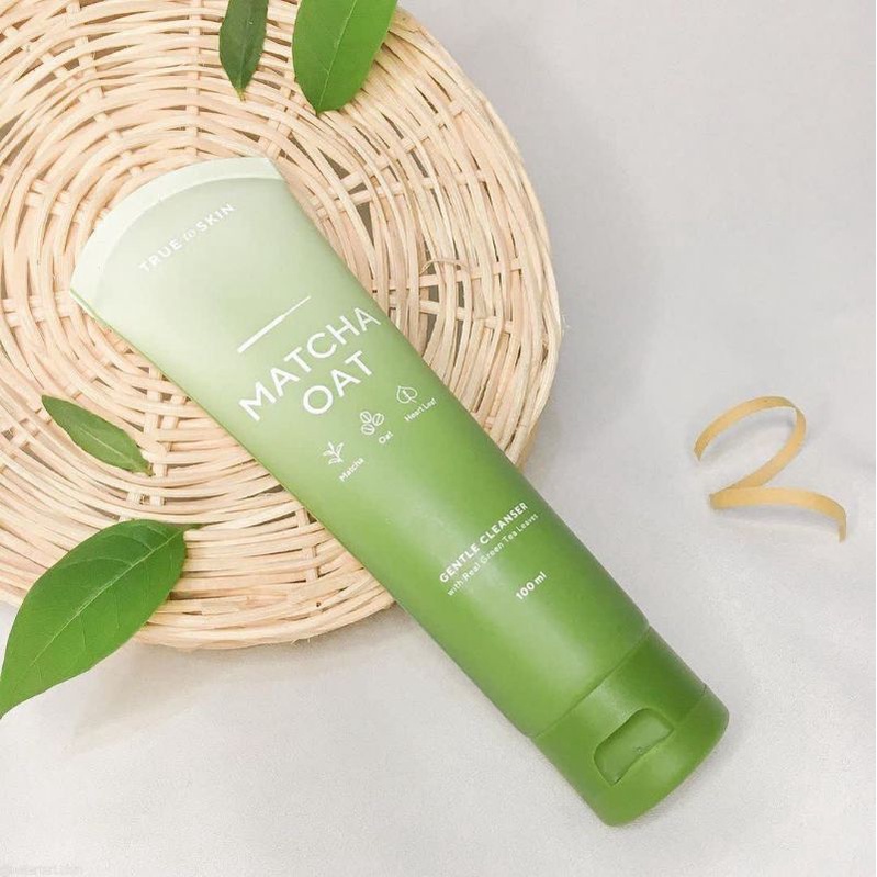 True To Skin Matcha Oat Gentle Cleanser