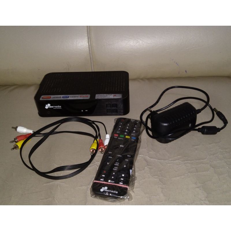 Set top box ex Nexmedia seri 4.0 masih segel