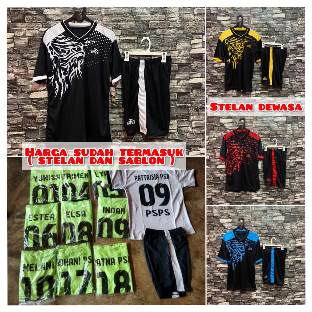 ( FREE SABLON ) BAJU BOLA SPECS MURAH  BAJU FUTSAL SPECS DEWASA  JERSEY BOLA DAN FUTSAL SPECS GRATIS