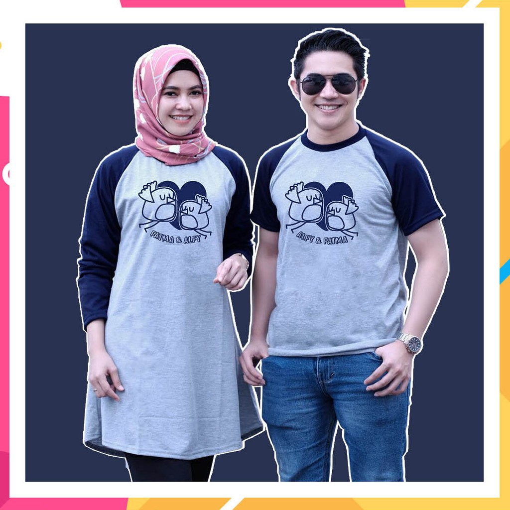 78 Desain  Baju  Couple  Sahabat Perempuan Desaprojek