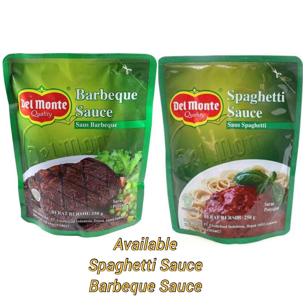 

DELMONTE BARBEQUE & SPAGHETTI 250 GRAM