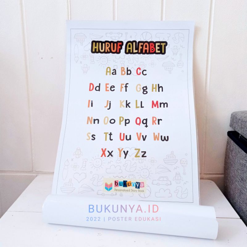 

POSTER EDUKASI ANAK ESTETIK BILINGUAL BUKUNYA.ID