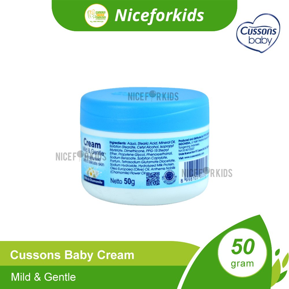 Cussons Baby Cream 50GR / Cream Bayi 50GR