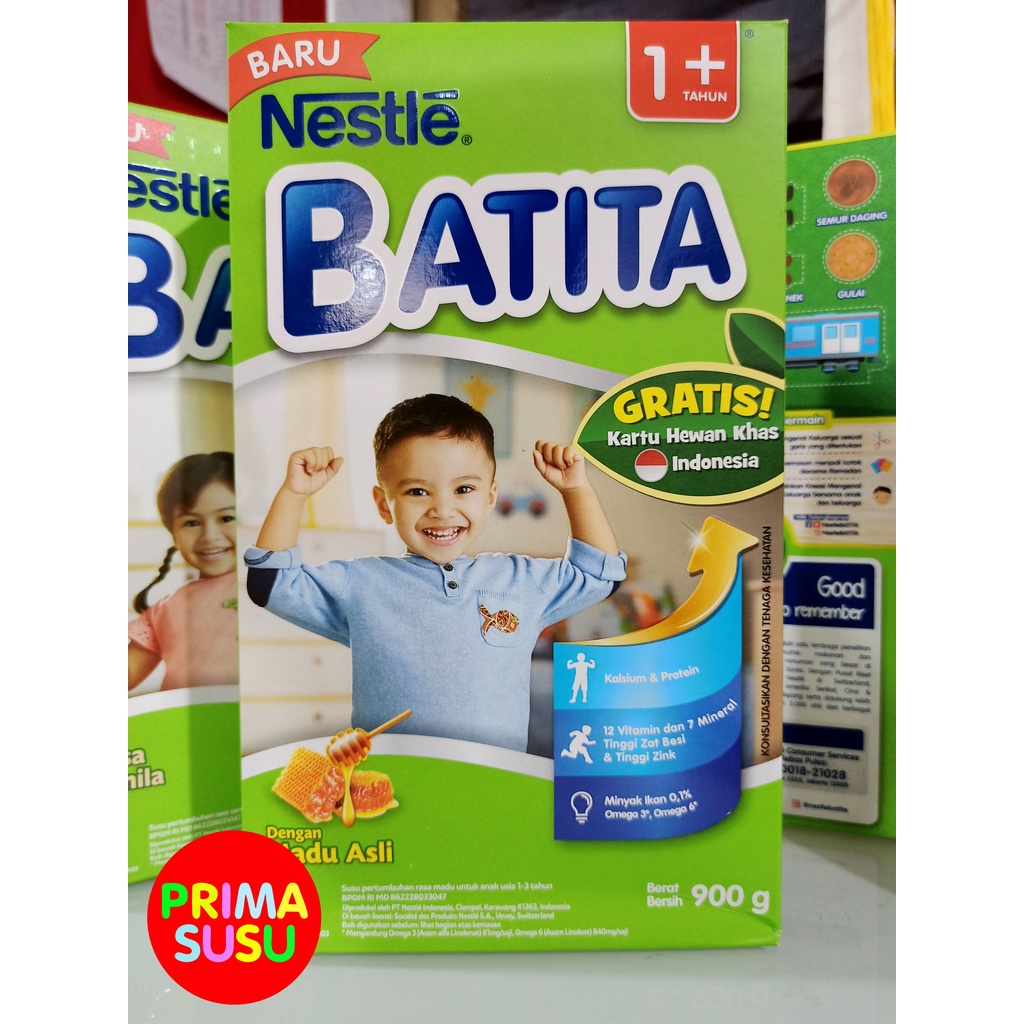 Batita 1+ 850 Gr, Madu, Vanila