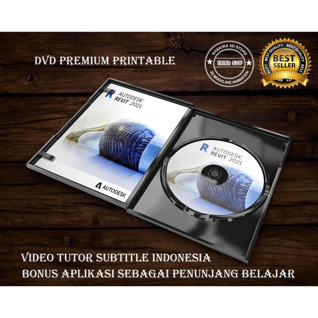 Revit AMS 2021 Architecture Mep Structure Video Tutorial Mastering SUBTITLE INDONESIA DVD