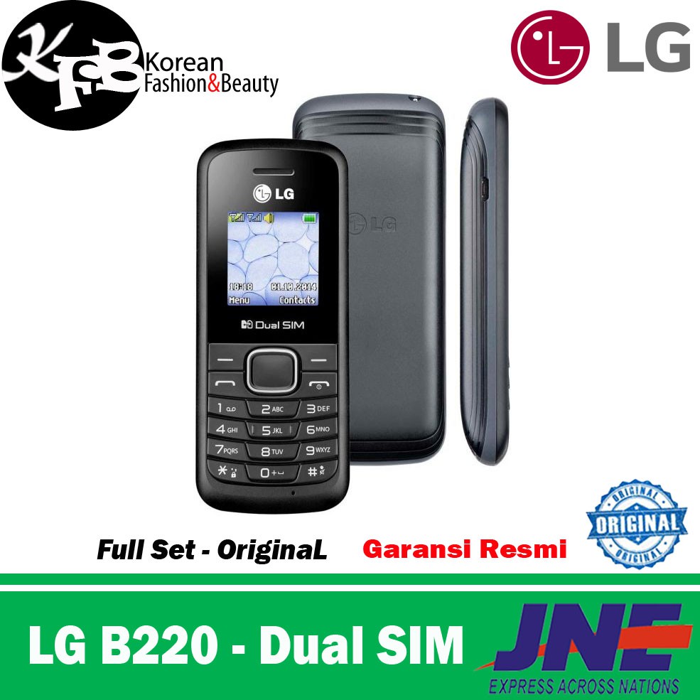 Hp murah LG B220 Dual Sim - Original - Garansi