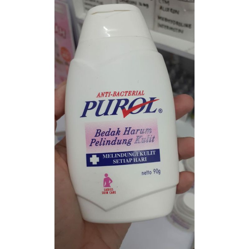 purol bedak pink