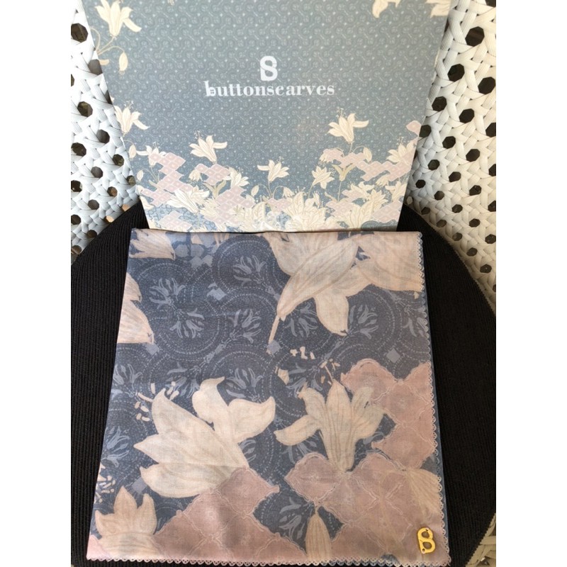 Buttonscarves Maharani Blue Preloved