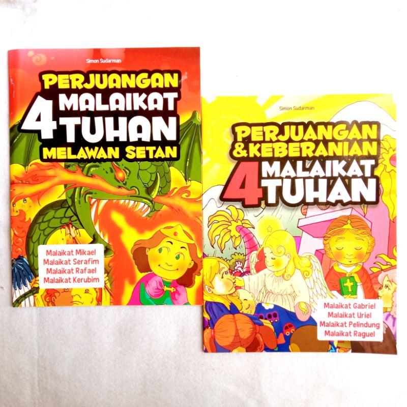 Buku Rohani Anak Perjuangan 4 Malaikat Tuhan - Simon Sudarman