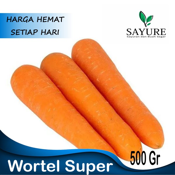 

WORTEL IMPORT SUPER FRESH 500 GR
