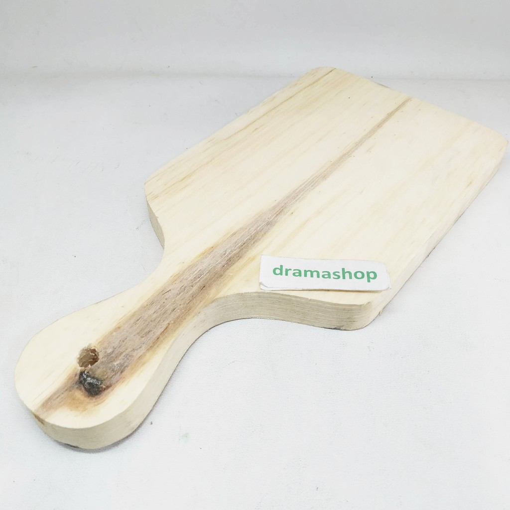 Talenan Cutting Board Kayu gagang Kecil dramashop