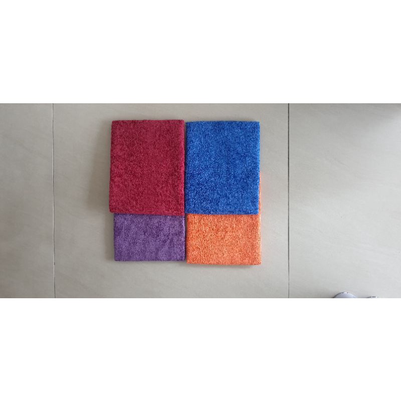 Kain Lap MICROFIBER Dapur dan Otomotif 40x40cm 320GSM