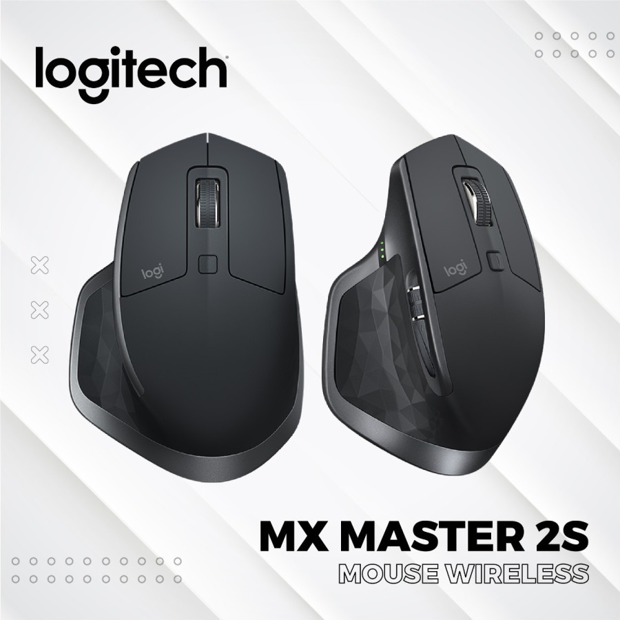 Logitech MX Master 2S Wireless &amp; Bluetooh Mouse