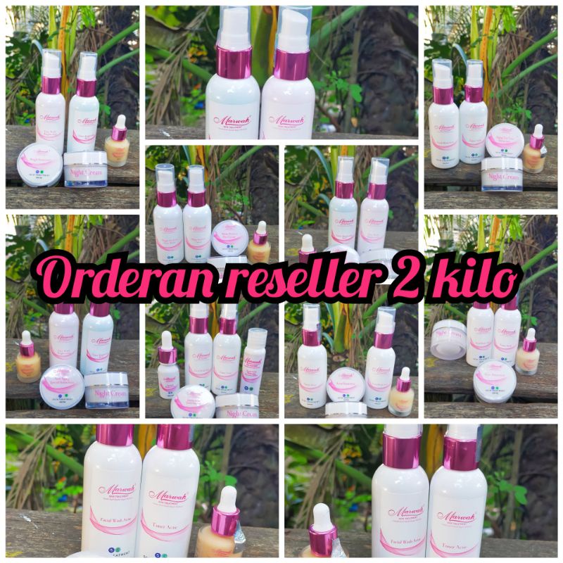 Orderan Reseller Marwah Skincare 2 Kilo