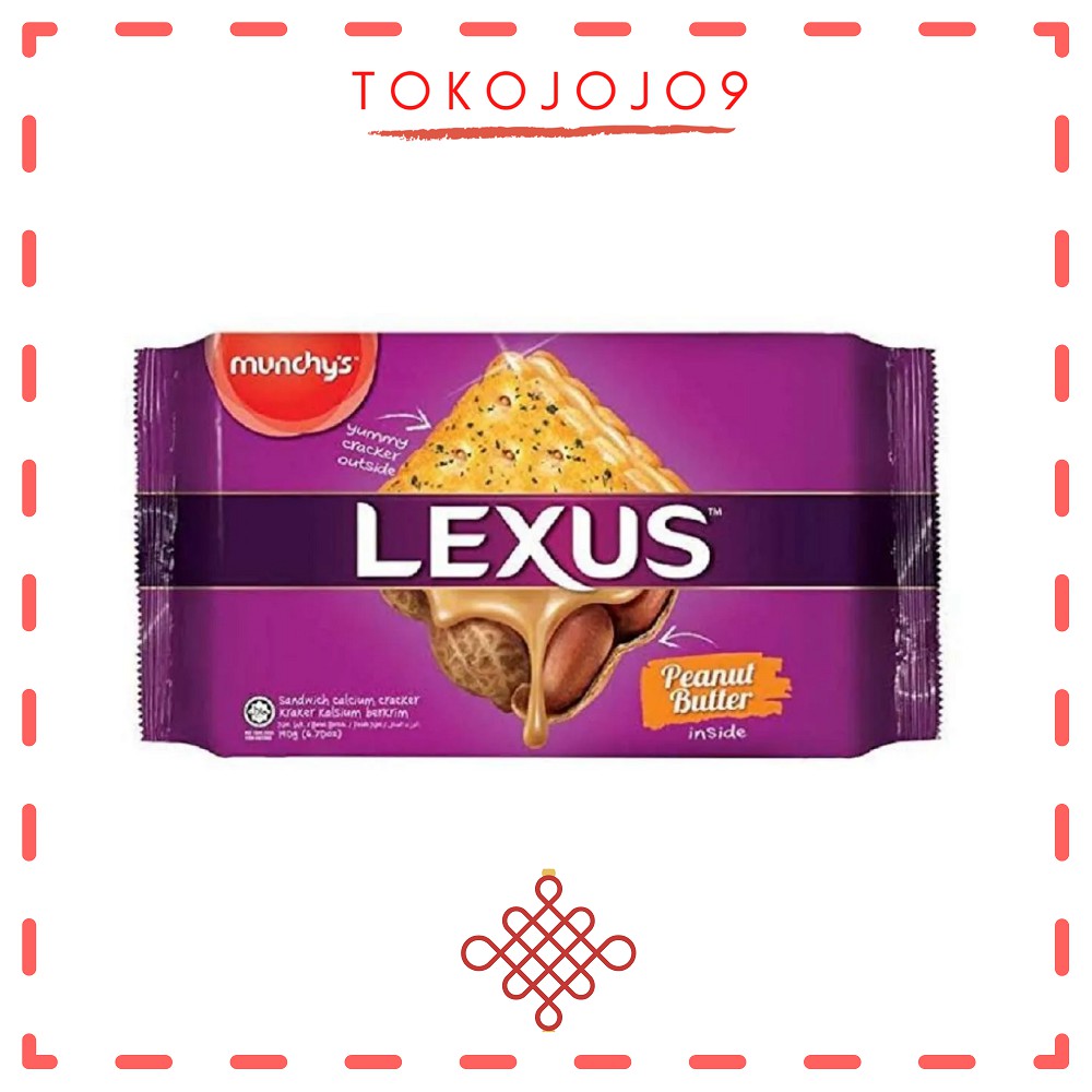 

Biskuit Munchys Lexus Peanut / Lexus Kacang