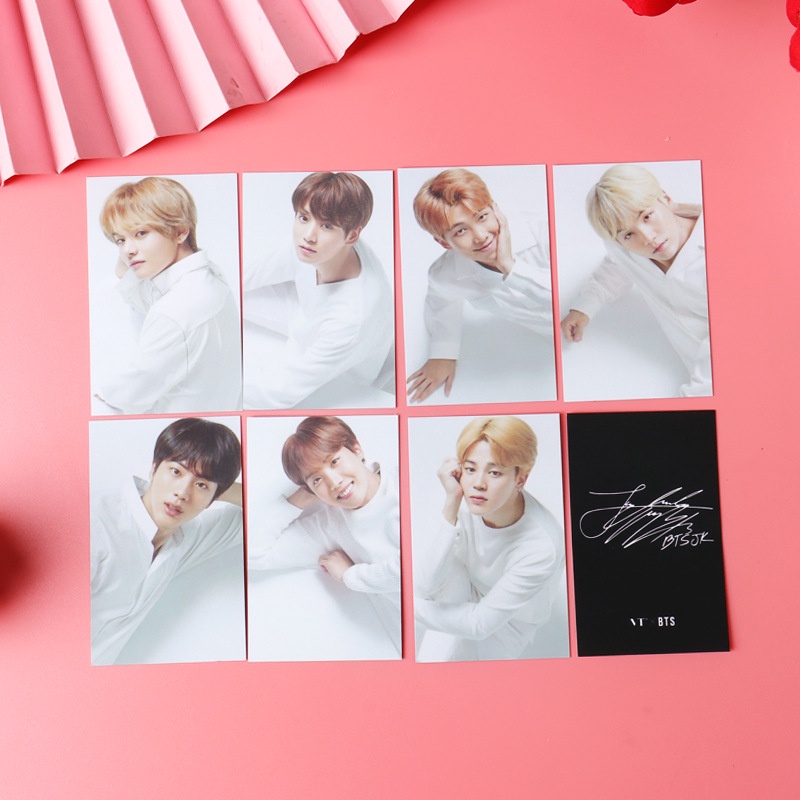 Set Kartu Lomo Foto Kpop BTS Bangtan Boys VT Untuk Hadiah