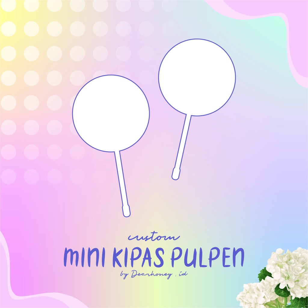 [ CUSTOM ] KIPAS PULPEN / KIPAS MINI / KIPAS PROJECT MINI