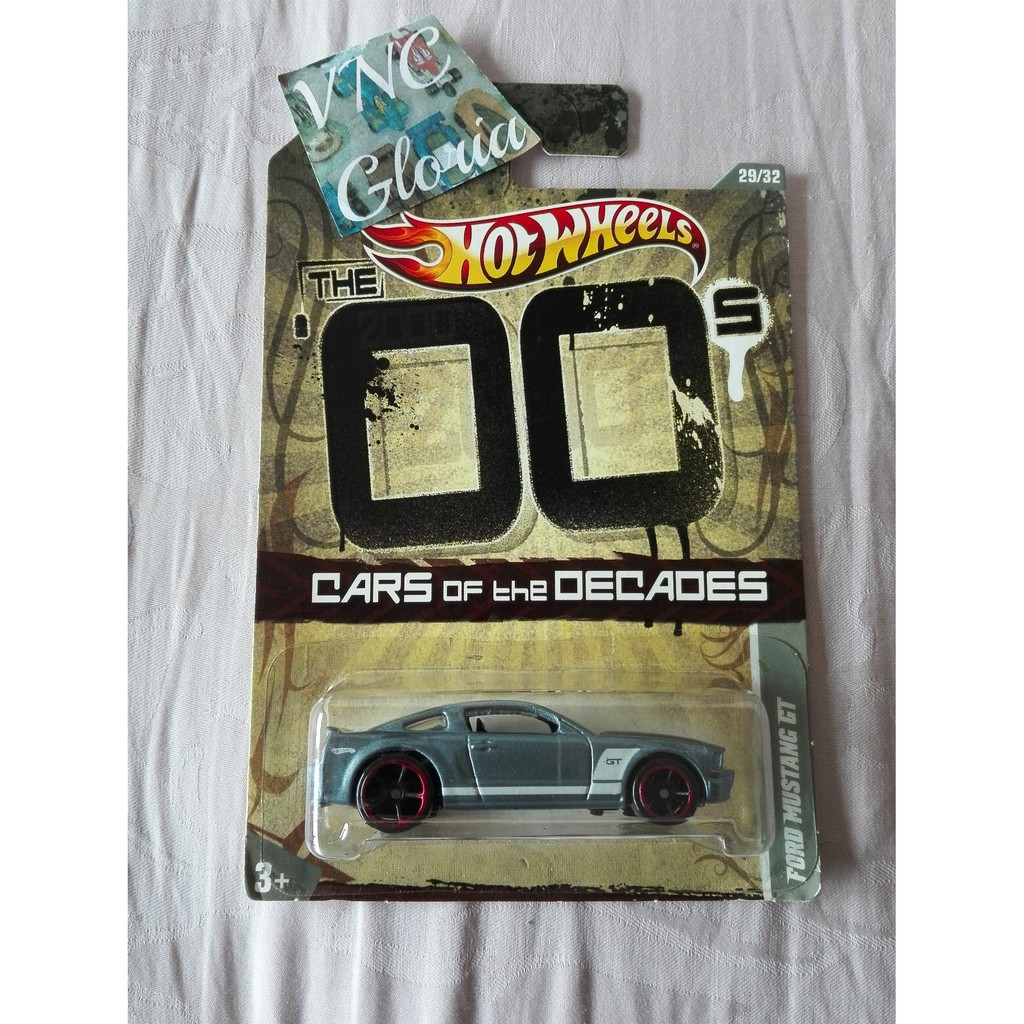 Hot Wheels Ford Mustang GT Cars Of The Decades 00 Silver Hotwheels HW Koleksi