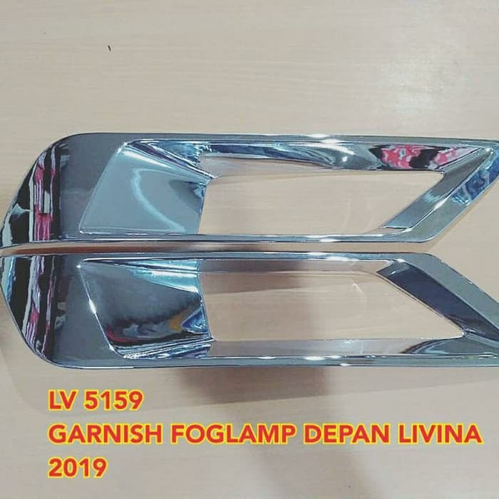 COVER Ring foglamp BUMPER NISSAN ALL NEW LIVINA 2019 CHROME CROME