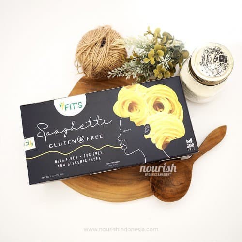 

Fits Mandiri, Corn Spaghetti NON GMO, GLUTEN FREE 180gr