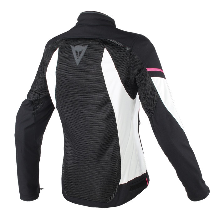 Dainese Air Frame D1 Lady Tex Jacket BLACK/VAPOROUS-GARY/FUXIA