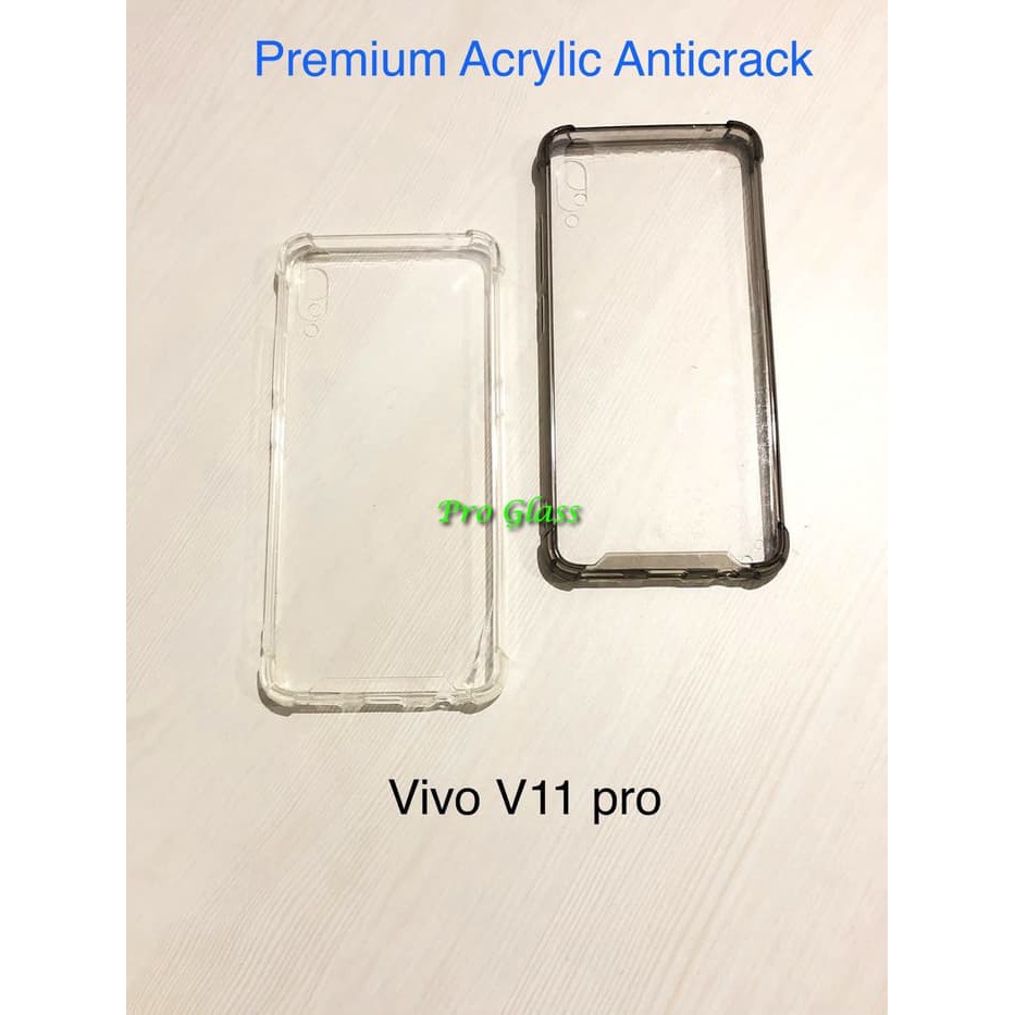 VIVO V11 PRO Anticrack / Anti Crack / ACRYLIC Case Silicone Premium