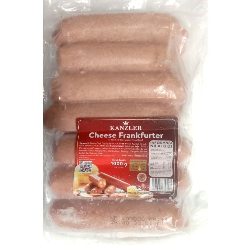 

Kanzler Cheese Frankfurter 1kg