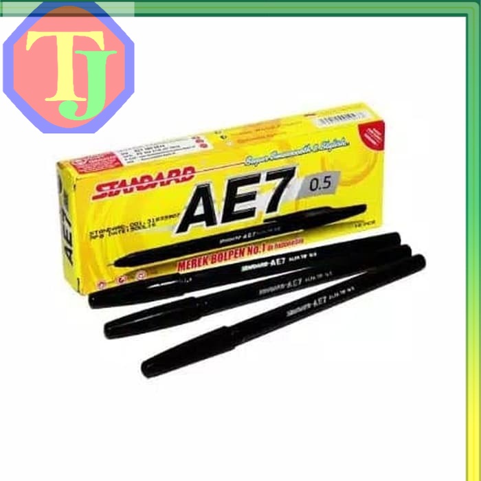 

Pulpen ballpoint Standard AE7 per Lusin hitam - Hitam