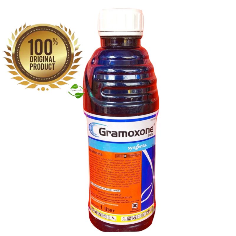 GRAMOXONE 276SL 1 LITER PEMBASMI RUMPUT &amp; GULMA