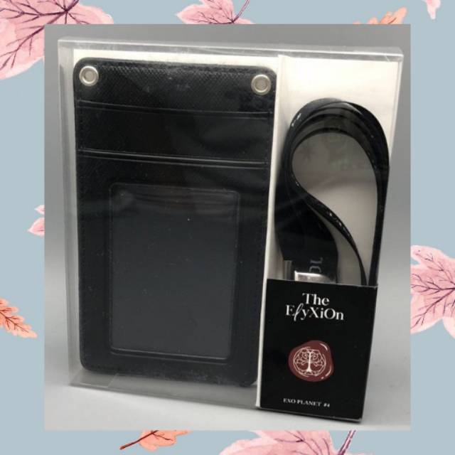 [READYSTOCK] OFFICIAL EXO GOODS MERCHANDISE - THE ELYXION CARD WALLET CHANYEOL NO PC