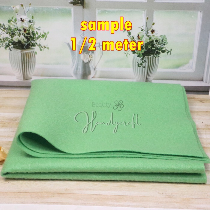 Kain flanel import 100x45cm [ 1/2 meter ] Tebal