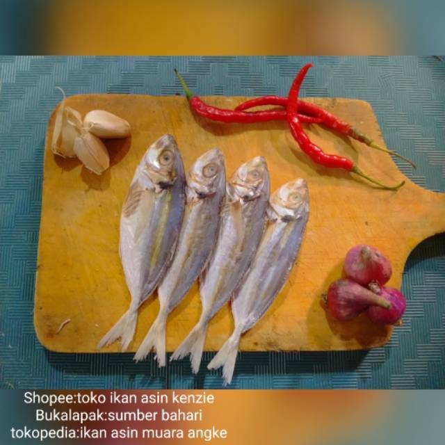 

Ikan asin selar bulat