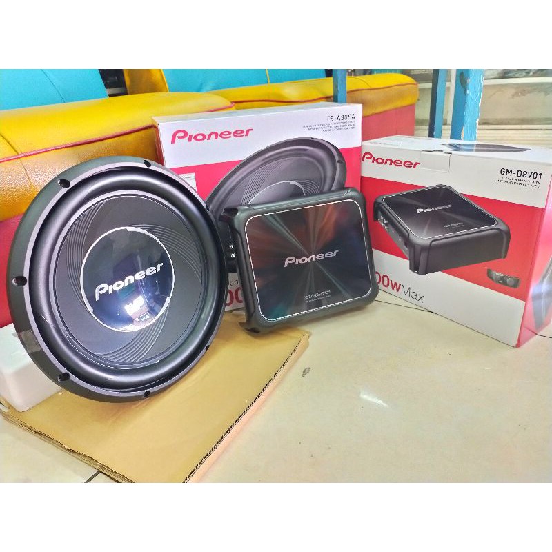 Power Monoblok Pioneer dan Subwoofer Pioneer