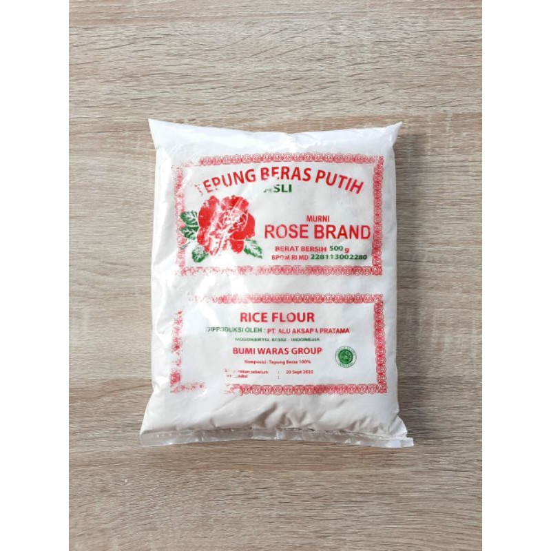 

Tepung Beras rose brand 500gram