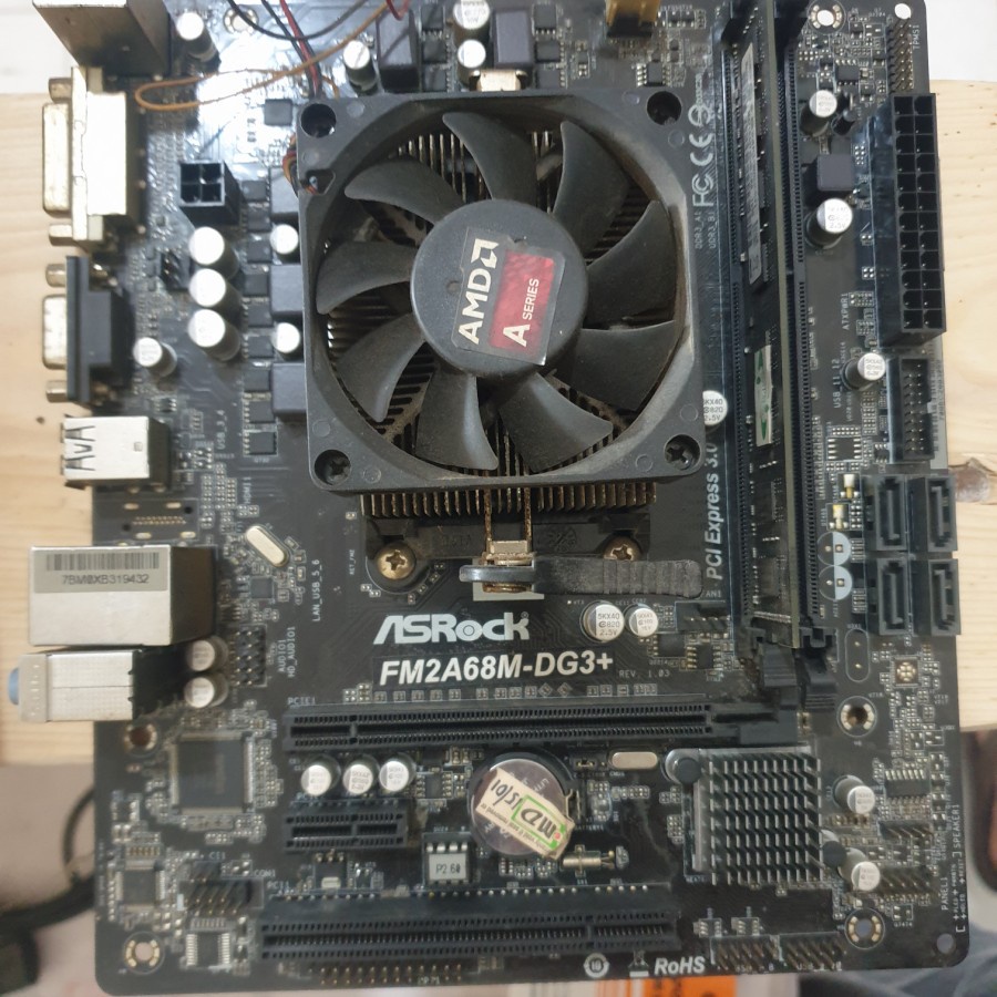 asrock fm2 + proci amd a4